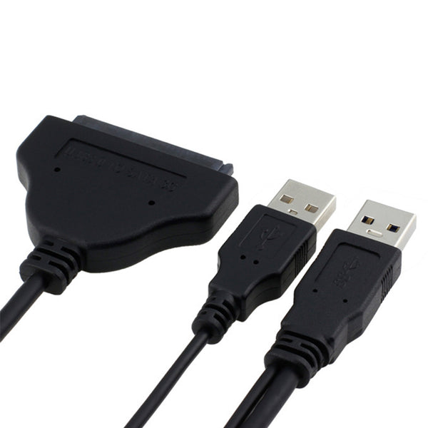 ITHOO 2 * USB3.0 to SATA Data Cable 2.5" Hard Drive Converter Cable Support UASP for the SATA Hard Disk