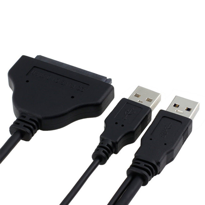 ITHOO 2 * USB3.0 to SATA Data Cable 2.5" Hard Drive Converter Cable Support UASP for the SATA Hard Disk