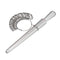 Silver Zinc Alloy Ring Sizer Mandrel Stick Finger Gauge Measure Jewelry Tools Kit