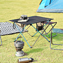 Outdoor Portable Folding Table Aluminum BBQ Picnic Desk Camping Hiking