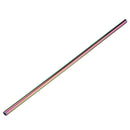 7PCS Premium Stainless Steel Metal Drinking Straw Reusable Straws Set With Cleaner Brushes