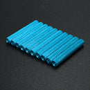 Suleve M3AS8 10Pcs M3 35mm Knurled Standoff Bolt Aluminum Alloy 6061 Anodized Spacer Multicolor