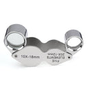 Jewellers Loupe Magnifier 20x 10x Magnifying Glass Eye Triplet Twin Lens Lense