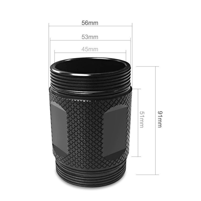 Lumintop DIY Short Body Tube 18350 Battery Tube For Lumintop BLF GT Flashlight