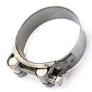 Universal 36mm 48mm  60mm Genuine Stainless Steel Band Exhaust Clamp Kit Fit Motorcycle Muffler Sile