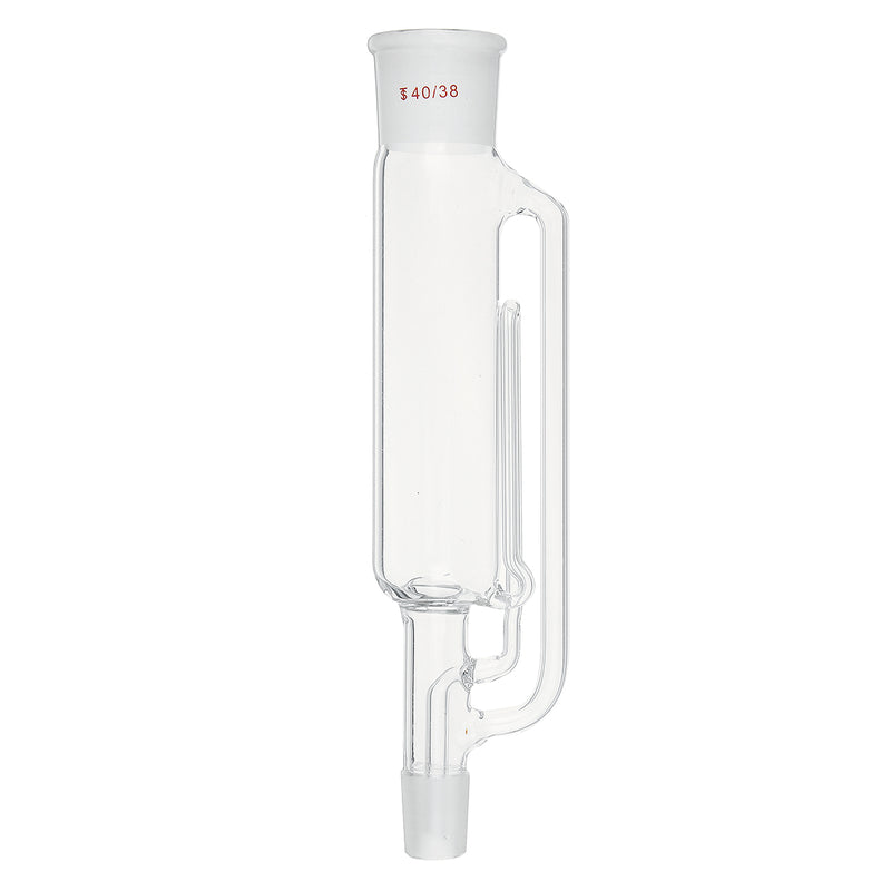 2x 250ML Flat Bottom Flask Borosilicate Glass Soxhlet Extractor Condenser Lab Glassware Kit