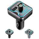 Bakeey QC3.0 Type C PD LED Display FM Transmitter Hands-free MP3 Player Fast Charging USB Car Charger For iPhone 8 Plus XS 11 Pro Huawei P30 Pro Mate 30 Xiaomi Mi9 9Pro S10+ Note10