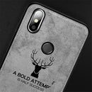 Bakeey Deer Pattern Shockproof Cloth Soft TPU Back Cover Protective Case for Xiaomi Mi 8 Mi8