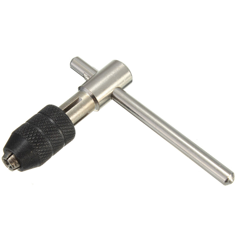 M3-M6 1/8"-1/4" T-Handle Reversible Tap Wrench Tapping Threading Tool Useful