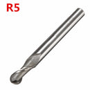 R1.5-5 Straight Shank 2 Flute End Mills R1.5/R2/R3/R4/R5 Milling Cutter Bit Tool