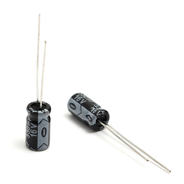 Total 130Pcs 13 Values Each 10Pcs 0.1uf-470uf Electrolytic Capacitor Assortment Set