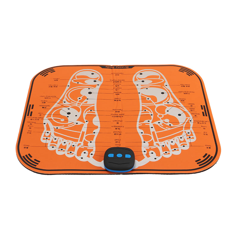 EMS Foot Massager Mat USB Rechargeable Foot Massager for Promoting Blood Circulation Relaxing Pressure Muscle Pain Relief