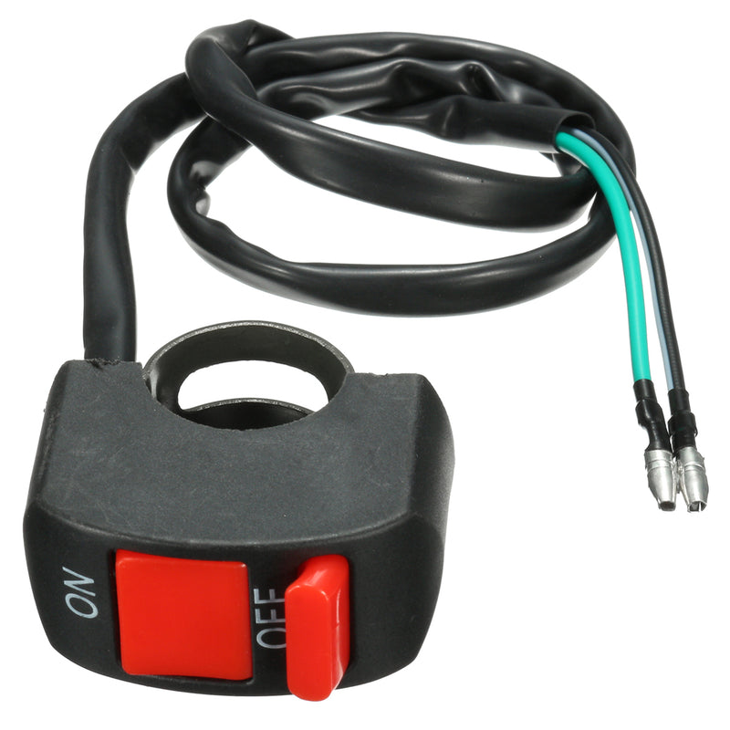 7/8 inch 22mm On Off Kill Stop Button Switch Light Horn Motorcycle Dirt Pit Quad Bike