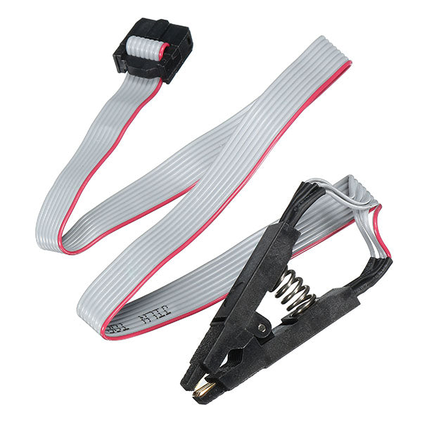 3pcs 8 Pin 1.27mm Pitch SOIC8 SOP8 Flash Burning Chip IC Test Clip Programmer With 6pcs Power Module