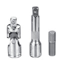 46Pcs 1/4inch Car Repair Socket Tools Set Spanner Ratchet Wrench Kit Hand Tools