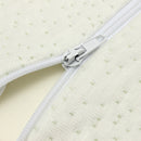 Soft Memory Foam Leg Knee Pillow White Bamboo Fiber Cover Back Aches Night Bed Pillow