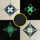 10Pcs/set Noctilucent Floor Tile Diagonal Sticker Self Adhesive Decals Wall Decor Waterproof PVC