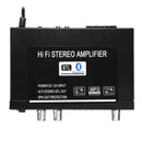 2CH LCD Display HIFI Audio Stereo Power Amplifier Bluetooth FM Radio Car Home Remote Control