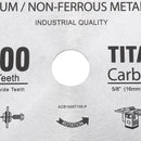 Drillpro 10 Inch 100 Teeth Saw Blade TCT Aluminum Non-Ferrous Metal Saw Blades for Circular Saw Miter Saw Table Saw Radial Arm Saw