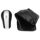 5 Speed Gear Shift Knob Gear Gaitor Gaiter Boot Cover For TOYOTA Corolla 98-09