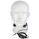 Retevis R-151 1Pin 3.5mm PTT Throat Mic Earpiece Covert Air Tube Headset With Slow rebound Earbud