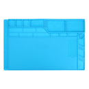 550x350mm Silicone Pad Heat Insulation Working Mat Soldering Phone Repair Tool