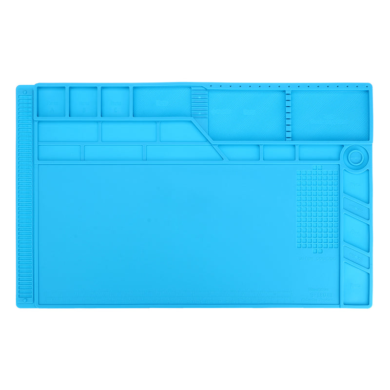 550x350mm Silicone Pad Heat Insulation Working Mat Soldering Phone Repair Tool