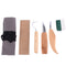 5pcs Wood Carving DIY Hand Chisel Tool Set Woodworking Cutter Chip