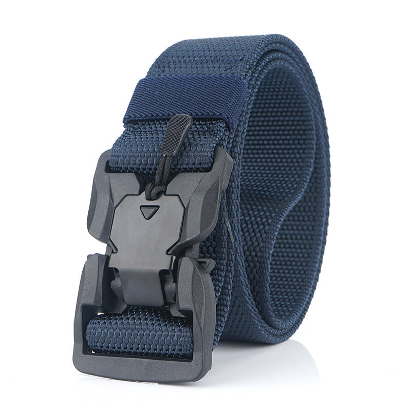 AWMN MB19 125cm x 3.8cm Military Tactical Belt Adjustable Nylon Belt Waist Belt Polyester Magnetic Buckle