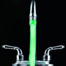 3 Color Changing Glow Shower Waterfall Led Tap Light Water Faucet Sensor Light Tap