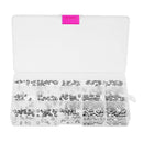 Suleve MXSH6 M3/M4/M5 300Pcs Allen Hex Socket Set Grub Screw Cone Point 3-10mm Assortment Kit