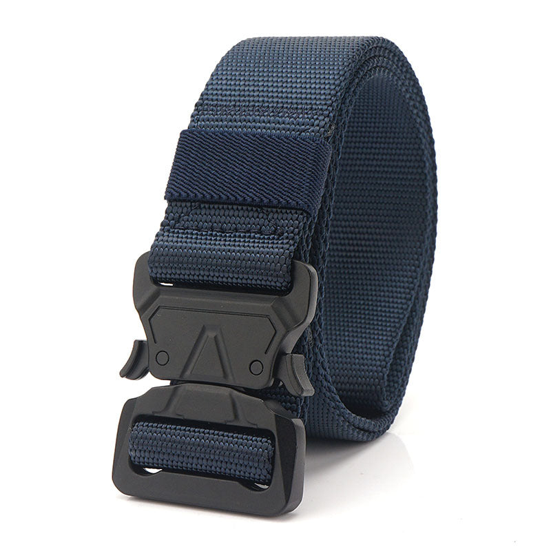 125cm AWMN C1B1 3.8cm Nylon Tactical Belt Quick Release Inserting Buckle Military Tactical Belt Leisure Belt