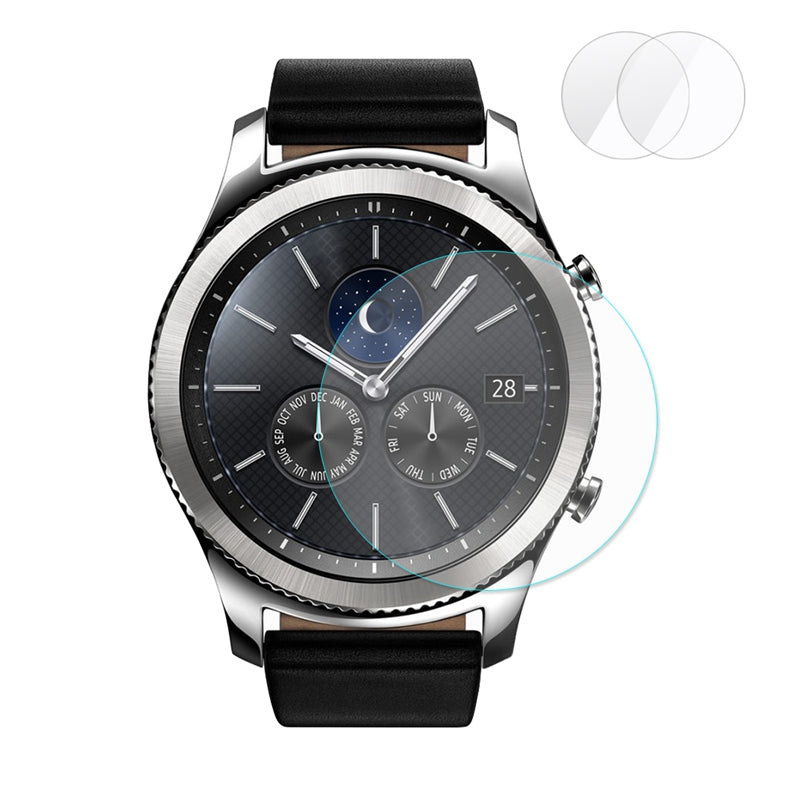 2 Packs Enkay 2.5D Tempered Glass Screen Protector For Samsung Galaxy Gear S3 Frontier/Classic