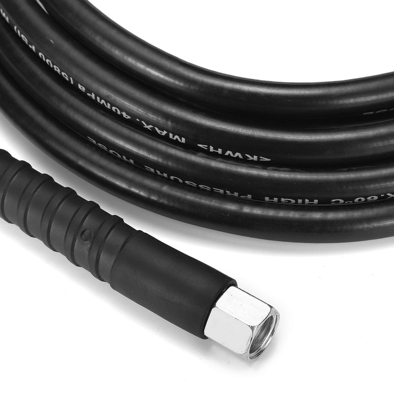 24/15/12/10/8/5/3M 5800PSI High Pressure Washer Drain Cleaning Hose Pipe Cleaner