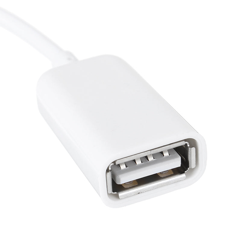 USB 3.0 Female To 3.5mm Male Audio Port Adapter White