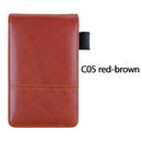 RuiZe Creative Pu Leather Diary A7 Planner Multifunction Pocket Mini Notebook with Calculator