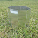 IPRee Camping Foldable Aluminum Plates BBQ Stove Wind Shield