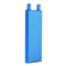 40*120 0.5mm Blue Aluminum Alloy Water Cooling Block Radiator Liquid Cooler Heat Sink Equipment