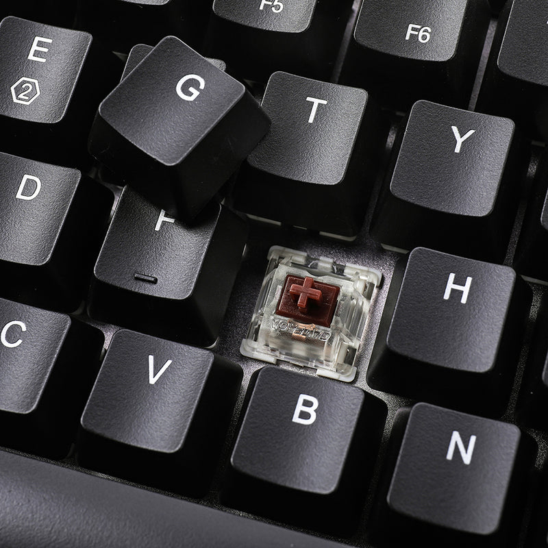 Geek GK64 64 Key Gateron Switch Hot Swappable CIY Switch RGB Backlit Mechanical Gaming Keyboard