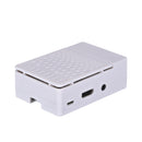 Black/White Assembled Exclouse Case + Quiet Cooling Fan + Heatsink Support GPIO or Camera