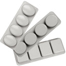 DIY Silicone Soap Mold 4 Holes for Handmade Soap Making Forms 3D Mould Oval Round Square Soaps Molds Cake Mould