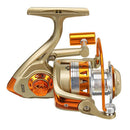JE2000-7000 Fishing Reel Aluminum 5.2:1 Metal Spool Folding Arm Left Right Spinning Fishing Tool