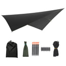 Outdoor Tent Sunshade Portable Hammock Rain Fly Waterproof Tent Tarp Camping Backpacking Tarp