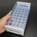 3 Layers Plastic Lab Test Tube Rack Holder Detachable Centrifuge Tube Stand for 13/16/18mm Tubes 40/50 Holes