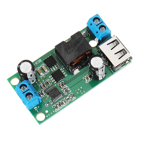 5pcs DC-DC 9V/12V/24V/36V To 5V 5A Step Down Board Buck Module High-Power Power Supply Converter