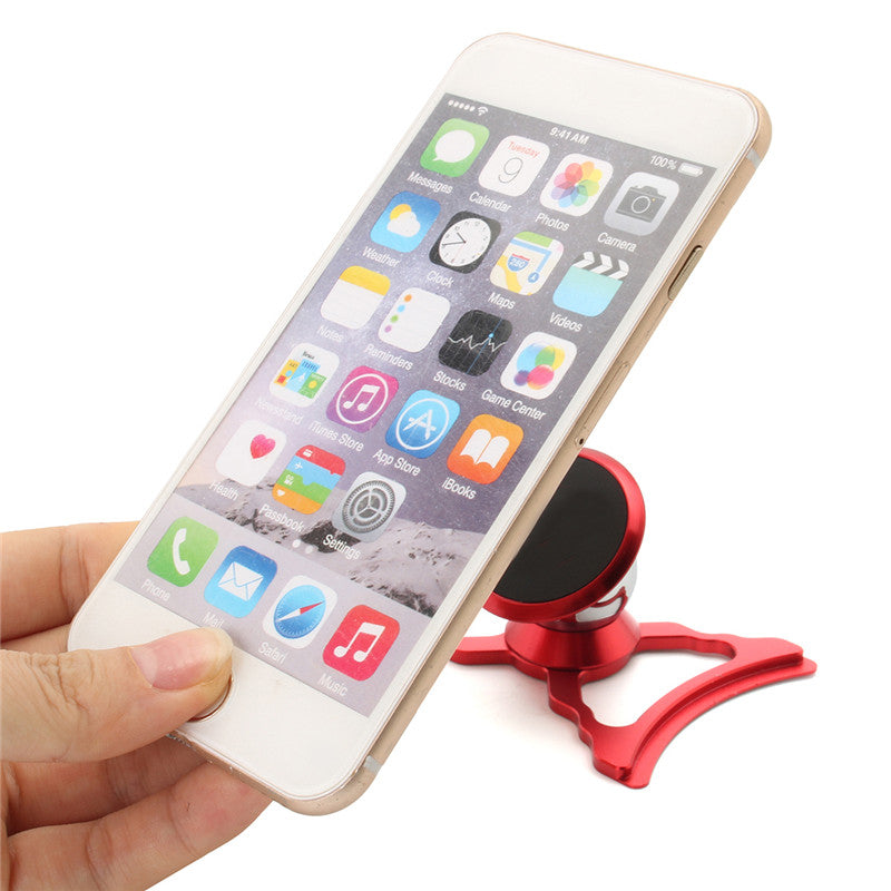 Metal Magnetic 360 Degree Rotation Car Air Vent Phone Holder Stand for Xiaomi Mobile Phone