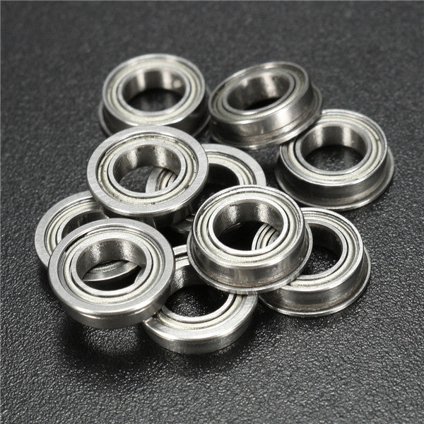 10pcs MF106ZZ 6x10x3mm Flange Ball Bearing