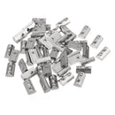 Drillpro 50pcs 20 Series Elastic Nut Round Roll T Slot Spring Nut for 20 Series Aluminum Profile