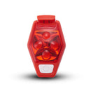 2Pcs XANES TL04 4 LED IPX4 3 Modes Outdoor Night Running Cycling Warning Light