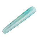 11cm Natural Gemstone Quartz Jade Stick Manual Massage Wand Body Care Relaxing Massager Tool